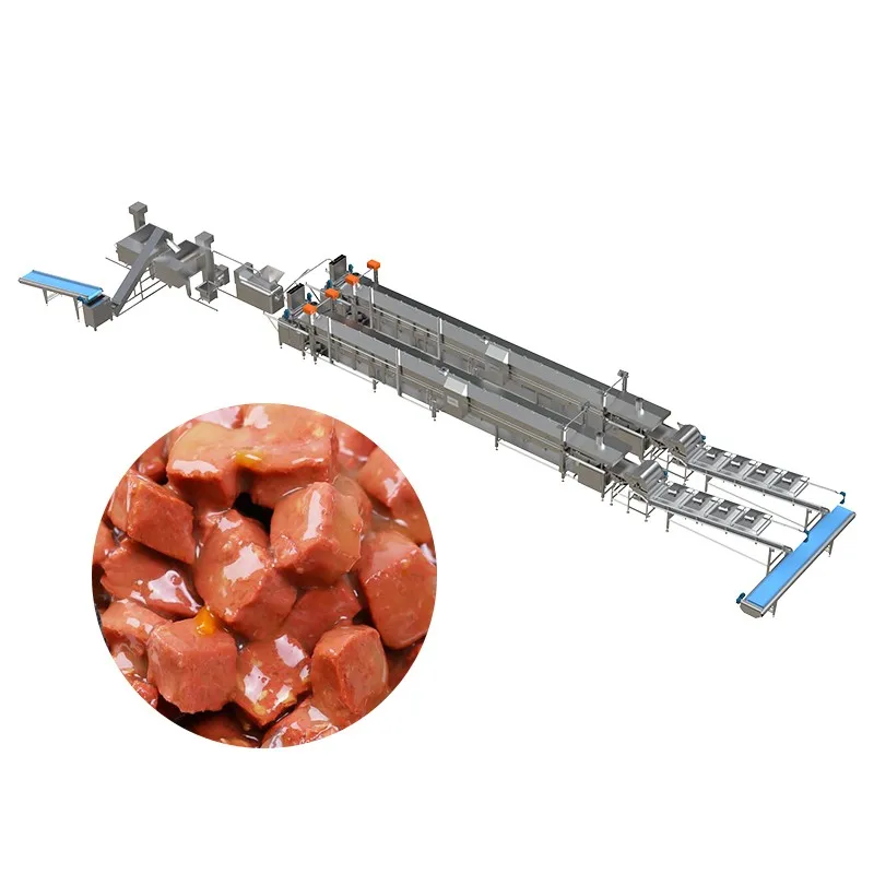 بثق الطعام الرطب ذو الإخراج الكبير للحيوانات الأليفة المكونات الأساسية لأغذية القطط والكلاب المبللة بما في ذلك ترس المضخة PLC لمحرك المحرك #5