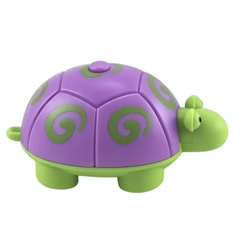 652F Small Mini Tape Measure, Household Body Ruler with Turtles Shaped Casing for Clothing Measuring, Craft Work and Home