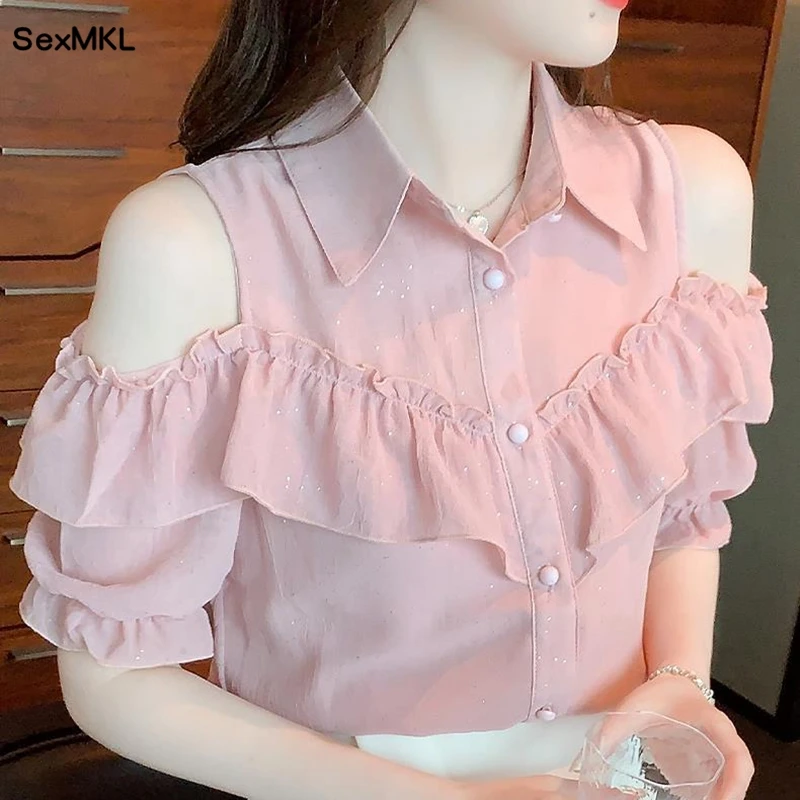 pink ruffles