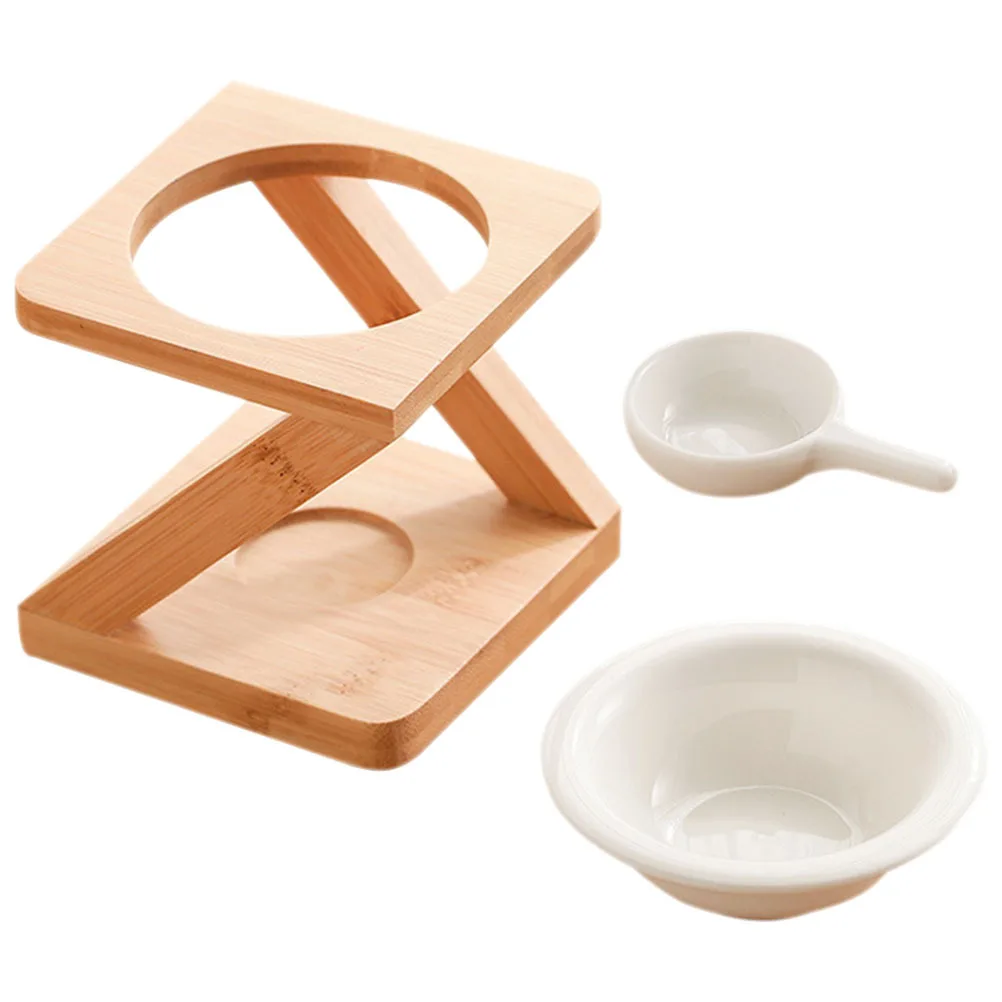 

1Set Ceramic Essential Oil Burner Tealight Holder Aromatherapy Wax Melt Oil Warmer Decorative Diffuser for Bedroom Living Room