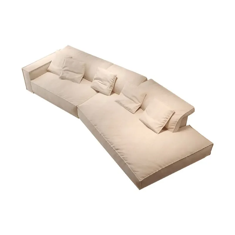 

Sofa house silent wind special-shaped corner baxter cream wabi silent minimalist