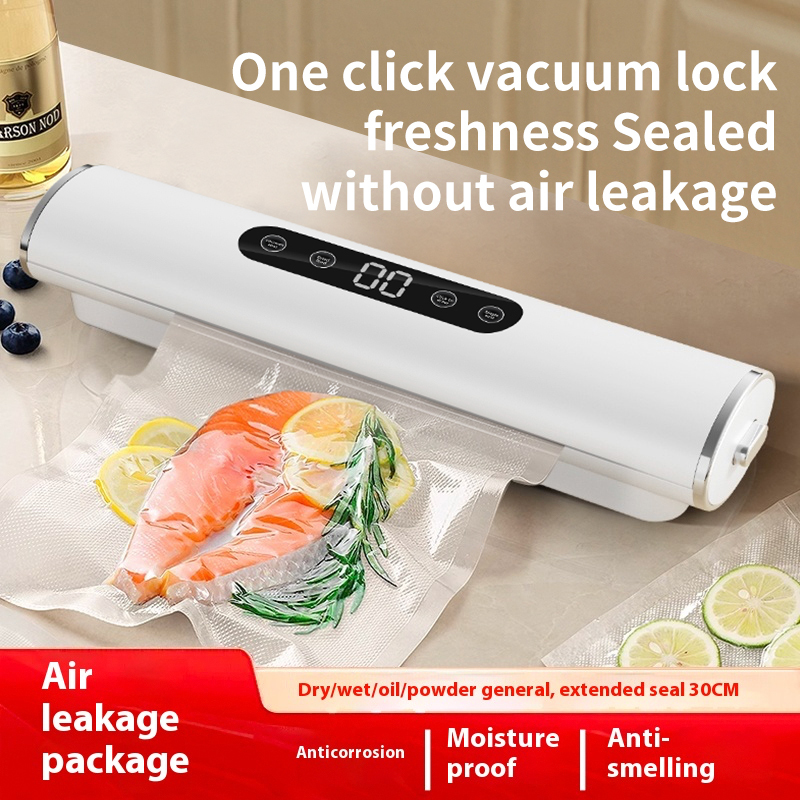  Professional Vacuum Sealer for Food Vacuumor for Products Kitchen Sealing Machine Cuisine Packaging Plastic Bag Sealant 