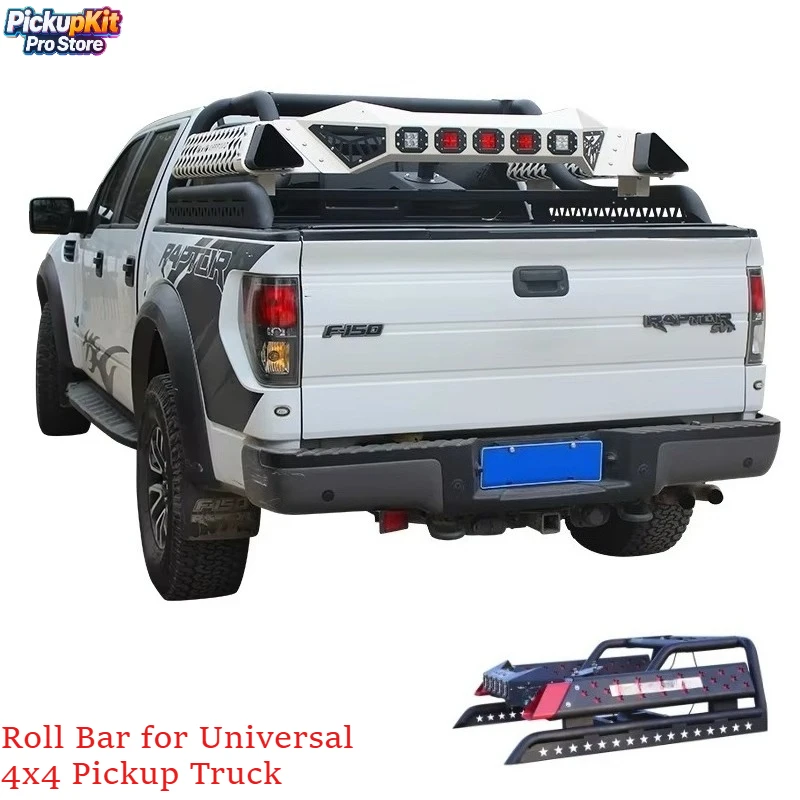 

Heavy Duty Hard Type Universal 4x4 Pickup Truck Anti Roll Bar Bed Rack
