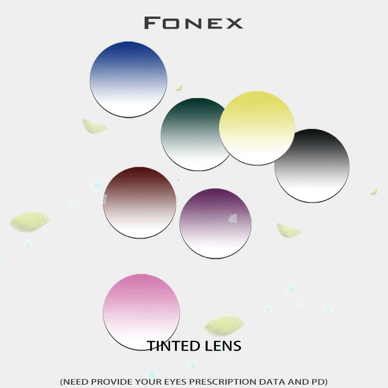 Customized 1.56 1.61 1.67 Tinted Dyeing Prescription CR-39 Resin Optical Glasses Lenses Myopia Hyperopia Mirror Sunglasses Lens