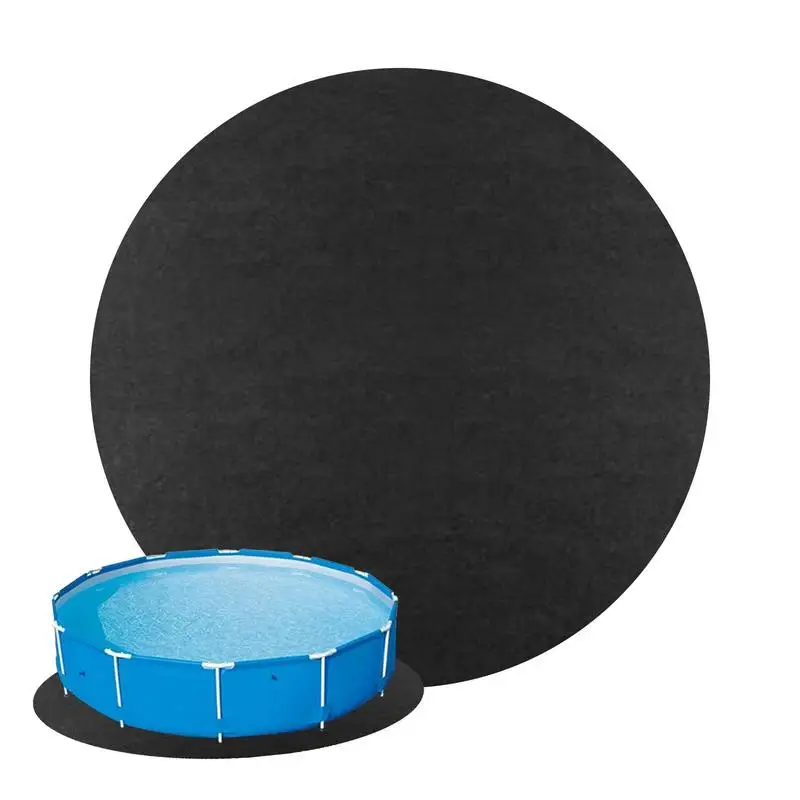 

13.12ft Pool Ground Cloth Eco-Friendly Durable Pool Liner Pad Prevents Punctures Under Pool Padding Protector Store