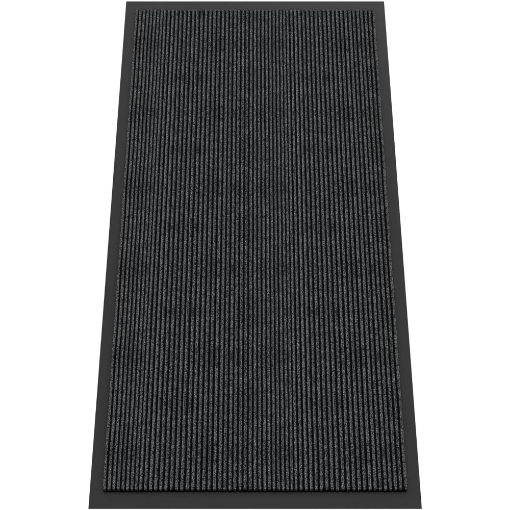 

Rubber-Backed 6x3 Door Mat for Outdoor and Indoor Use, Non-Slip Entrance Mat with Super Absorbent Front