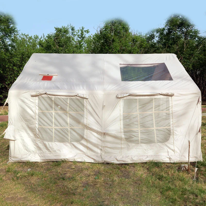 High Quality Outdoor Inflatable Camping Tent PVC Oxford Fabrics camping air tent