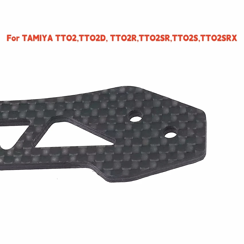 

Для Tamiya TT02 RC # TATT-077 Монтажная пластина переднего бампера из углеродного волокна LY179 Автомобильные аксессуары на радиоуправлении