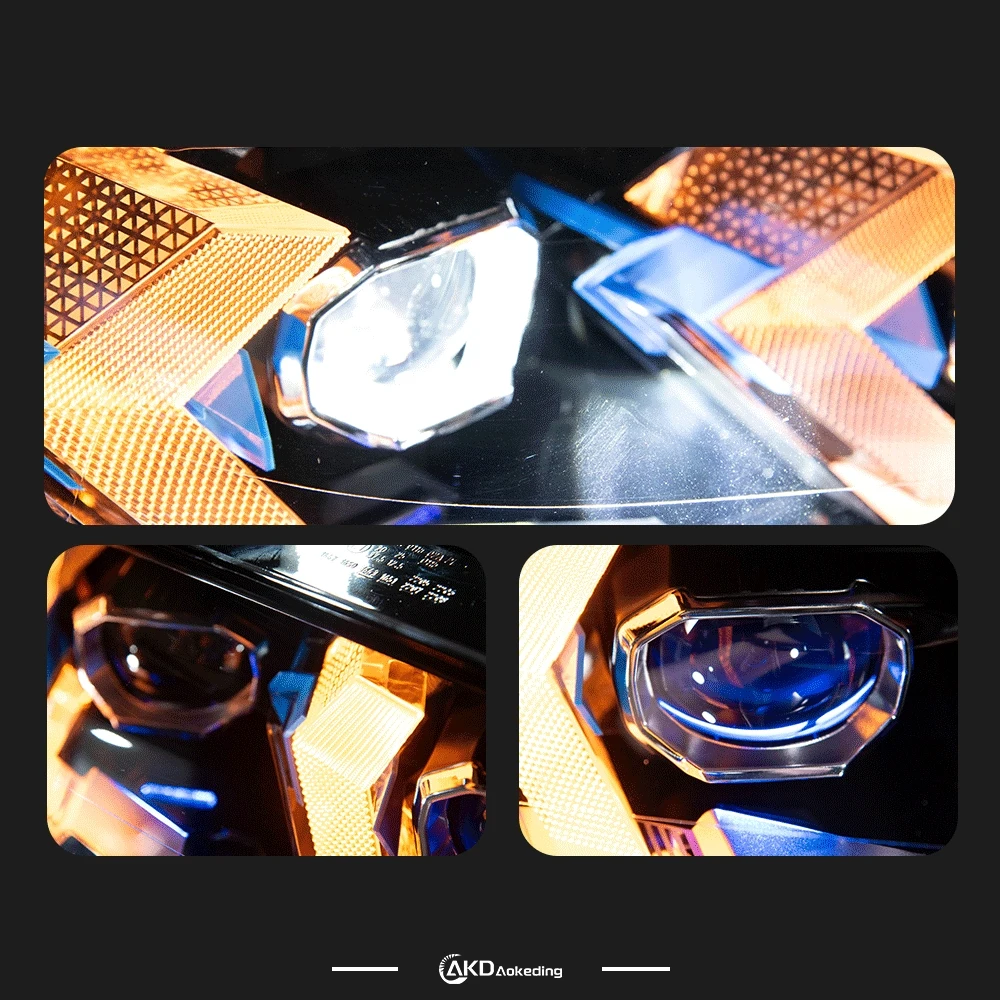 Car Lights for BMW X3 E83 2006-2010 LED Auto Headlight Assembly Upgrade Newest M5 Competition Design LHD RHD Tool Accessories
