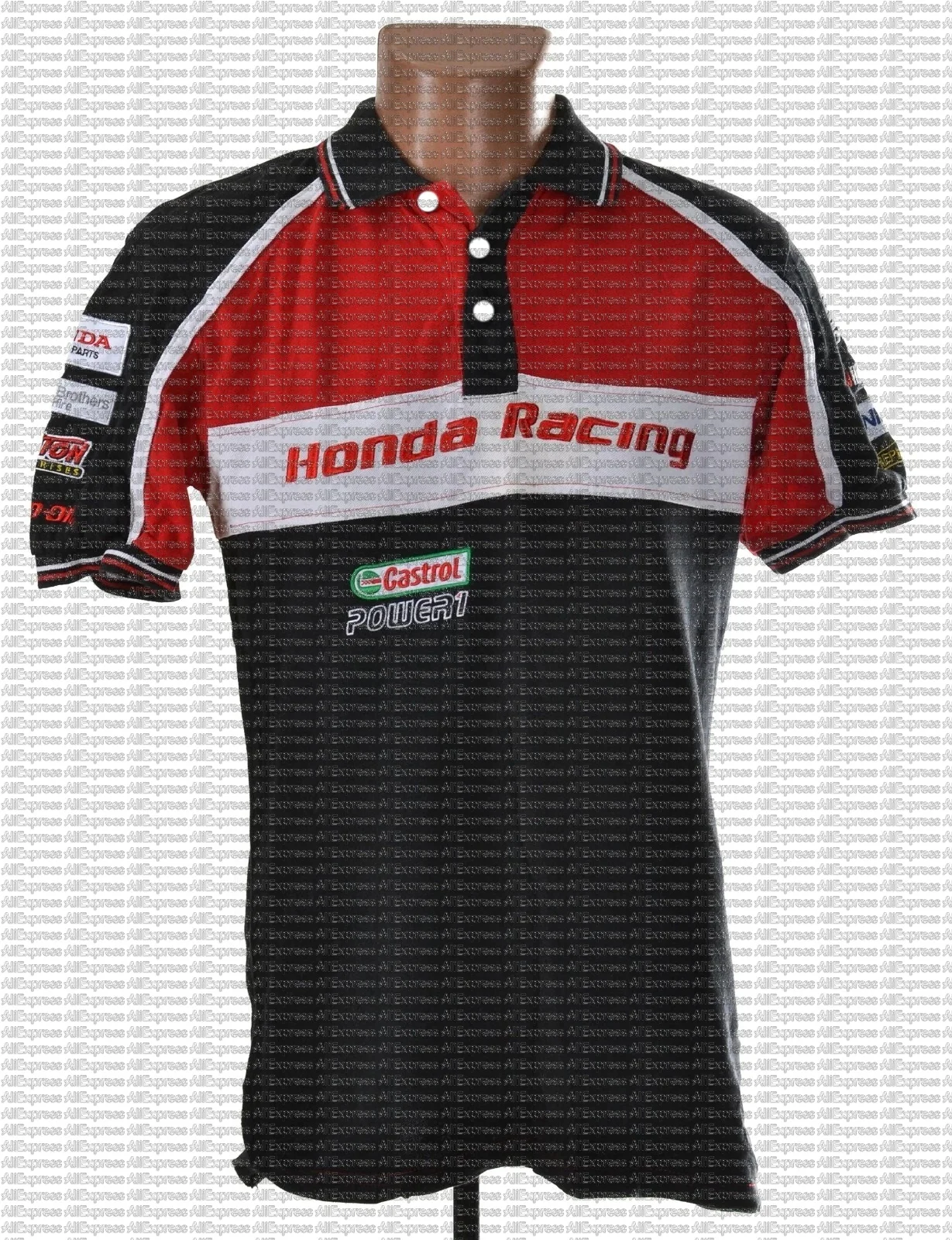 

Рубашка-поло MOTO Honda Team Racing, летняя футболка унисекс с короткими рукавами для езды на мотоцикле, локомотив для мужчин и женщин