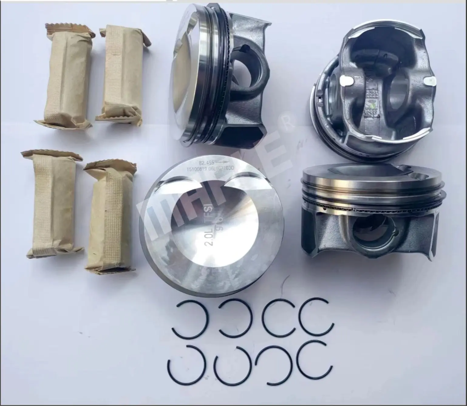 

Suitable for Volkswagen Audi Q5/2.0T Engine Ea888 Piston Assembly Std Enlarged 50 Pin 23Mm/06H 107065 Dm Piston Assembly Enlarged 50