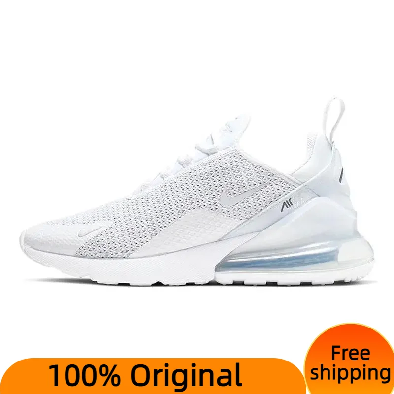 Nike Air Max 270 White Pure Platinum Sneakers shoes AQ9164-101