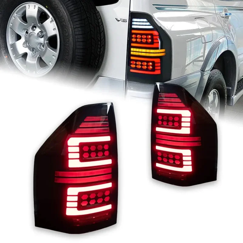 

Car TailLights for Pajero V73 Taillight 2004-2014 V75 V77 V87 Montero LED Tail Lamp Rear Turn Signal