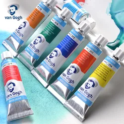 Van Gogh – Tube de peinture à l'aquarelle Original de 10ML, résistant à la lumière et ne se décolore pas, fournitures professionnelles de peinture pour étudiants en Art