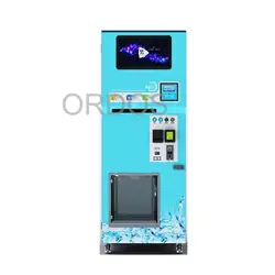 Self service commercial ice vending machine dispenser