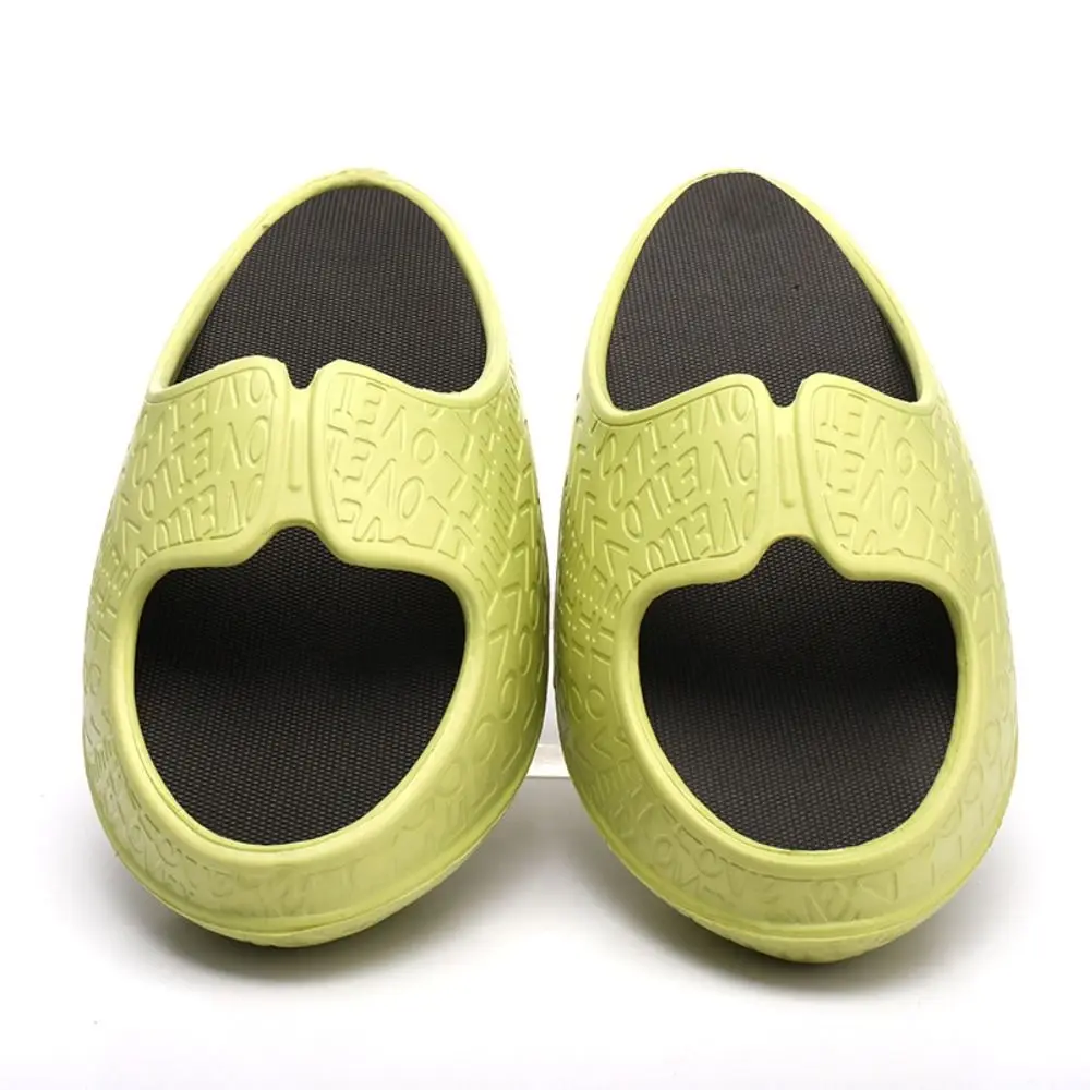 1 Pair Women's Body-shaping Slippers Rocking EVA Material Calf Stretching Sandals Thick Sole Ankle Rocking Slipper Summer Season