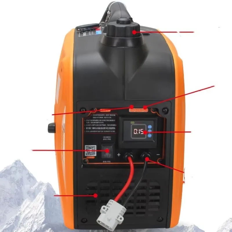Truck Parking Air Conditioning 24V GasGenerator Portable Portable Automatic Start-stop Intelligent Silent High-power DC