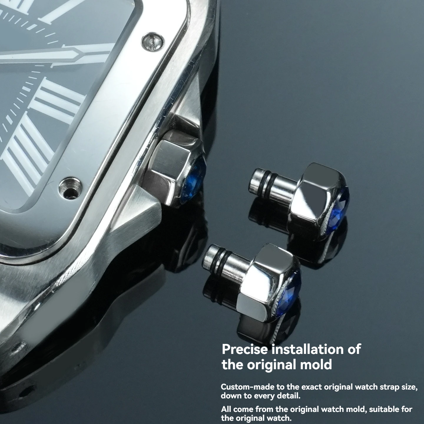 For Cartier Santos series Watc - đánh giá và giá Cartier Watch Santos