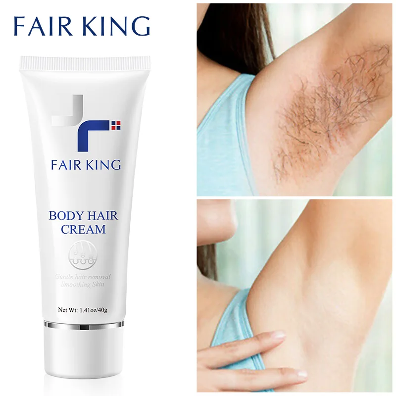 FAIR KING Depilatory Cream Men Women Herbaly Painless Hair Remover Cream For Removal Armpit Legs Hair Body Care Skin Care 40g