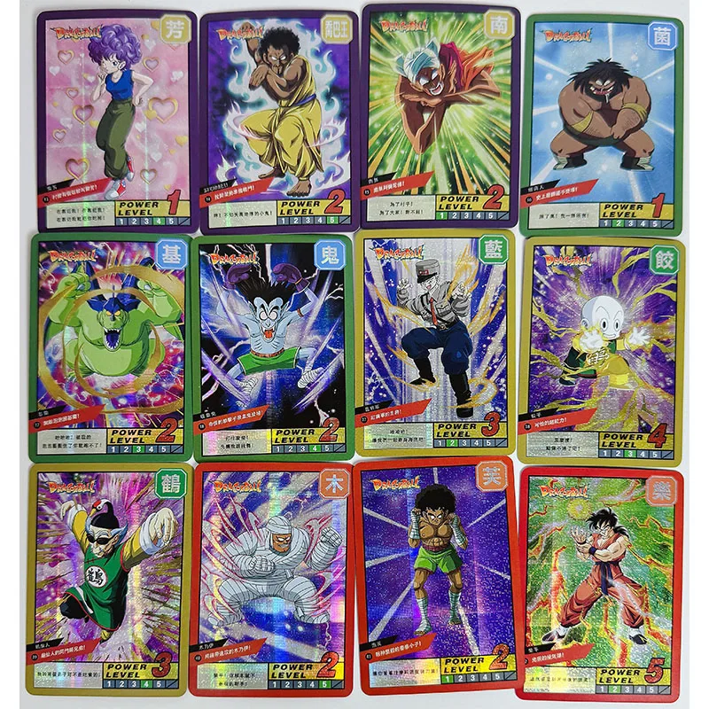 Anime Dragon Ball DIY ACG Tabletop Battle Game Laser Card Bulma Son Goten Chichi Toys for boys Collectible Card Birthday Present