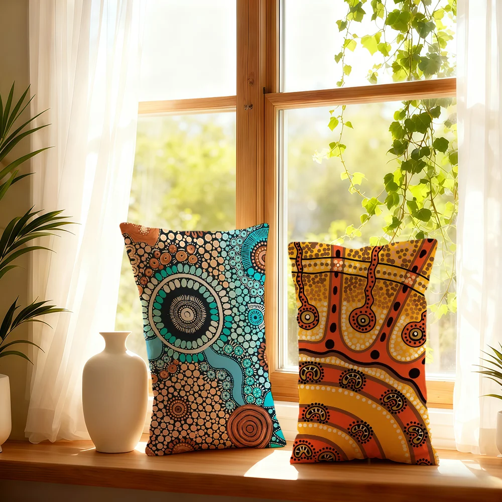 Australian Aboriginal Art cushion cover Double sided Printed Room Bedding Hit Product Sofa Decorative