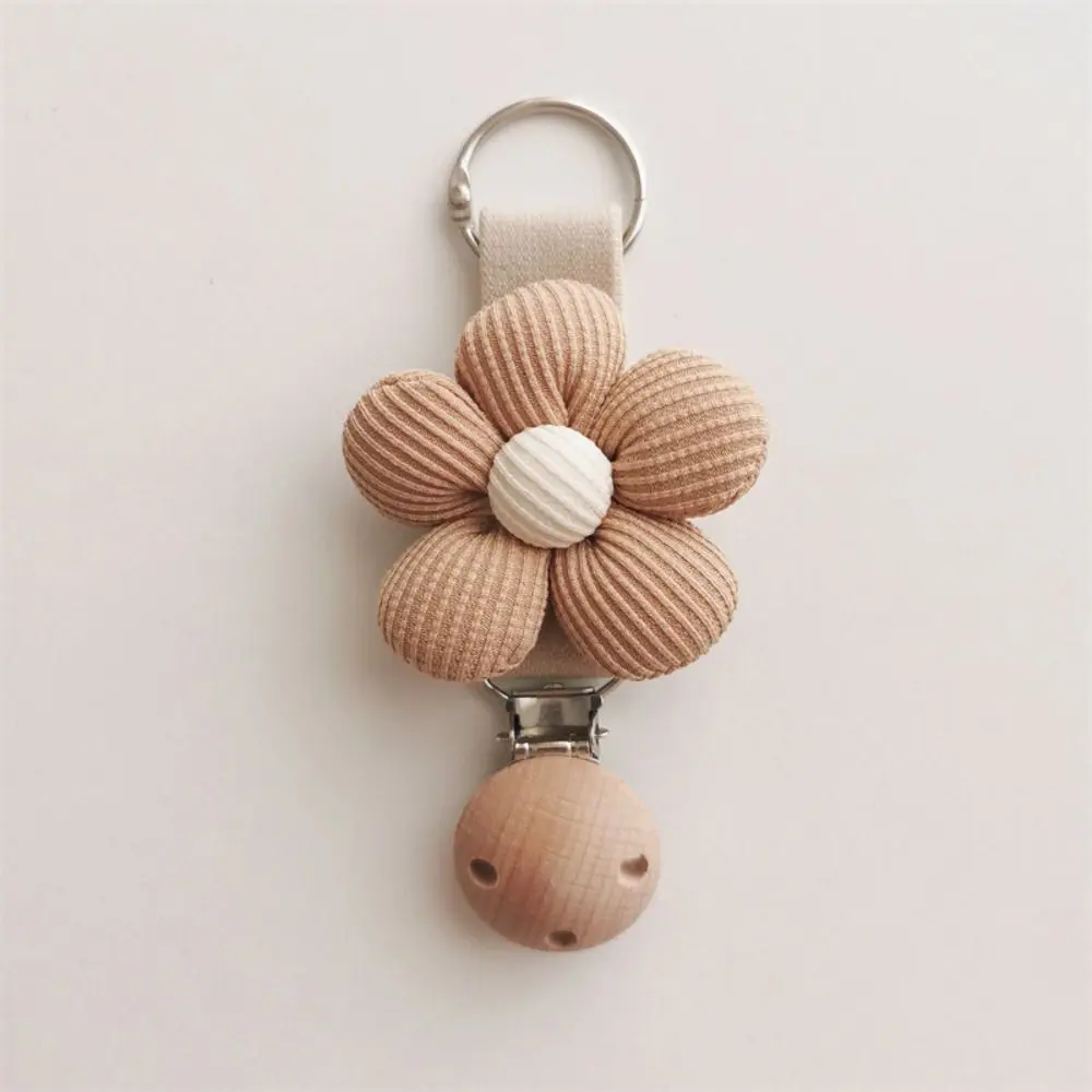 

Anti-lost Cotton Flower Hat Clip Portable Hat Storage Wood Clip Travel Hat Holder Hanging on Bag Organizer Gadget Outdoor