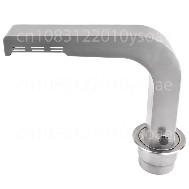 Exhaust Equipment of Barbecue Shop with Upper Suction and Lower Exhaust Pipe of Commercial Elbow Thickened Stain