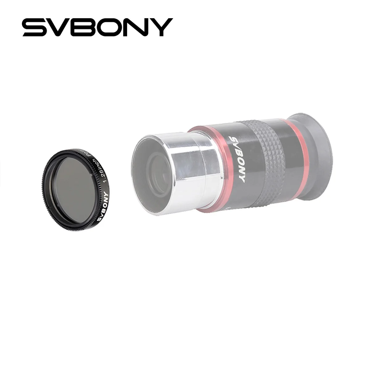 SVBONY Telescope 1.25'' Linear Polarizing Filter,Increasing Contrast Reduce Glare,for Lunar Planetary Observing