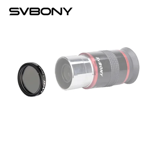 Imagen 1 del producto SVBONY Filtro Polarizador Lineal para Telescopio de 1.25'', Aumenta el Contraste y Reduce el Resplandor, para Observar la Luna y los Planetas