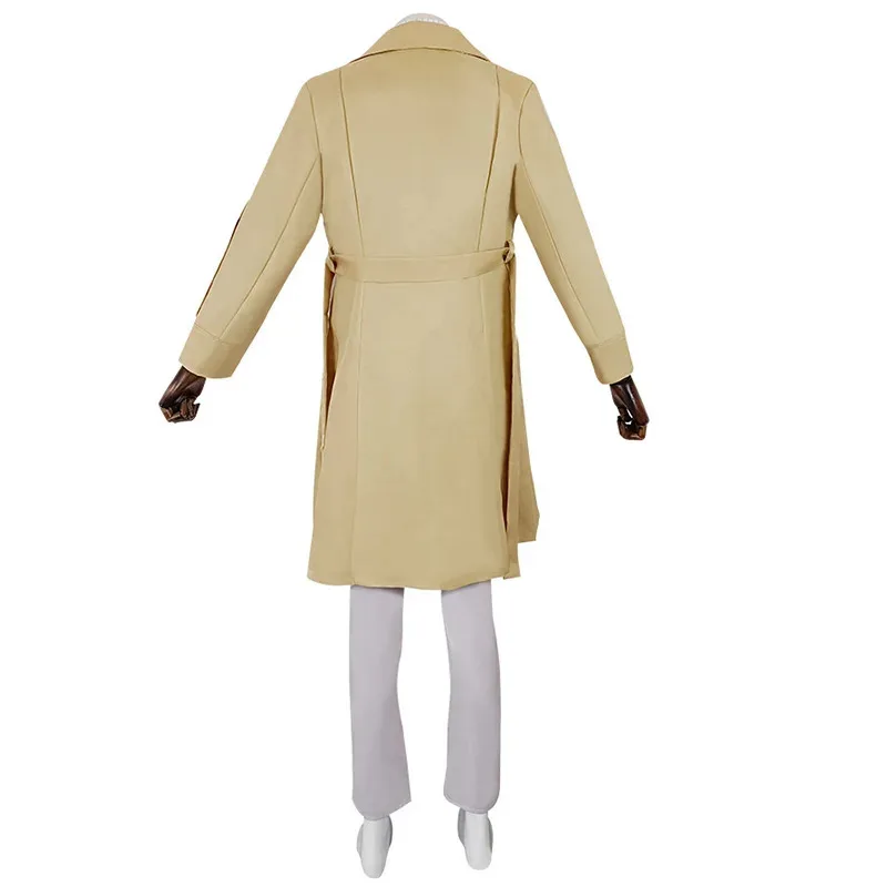 2025 11 Аниме Бунго Бродячие Собаки Дазай Осаму Косплей Длинная Куртка Пальто Хэллоуин Рождественский Костюм Парики