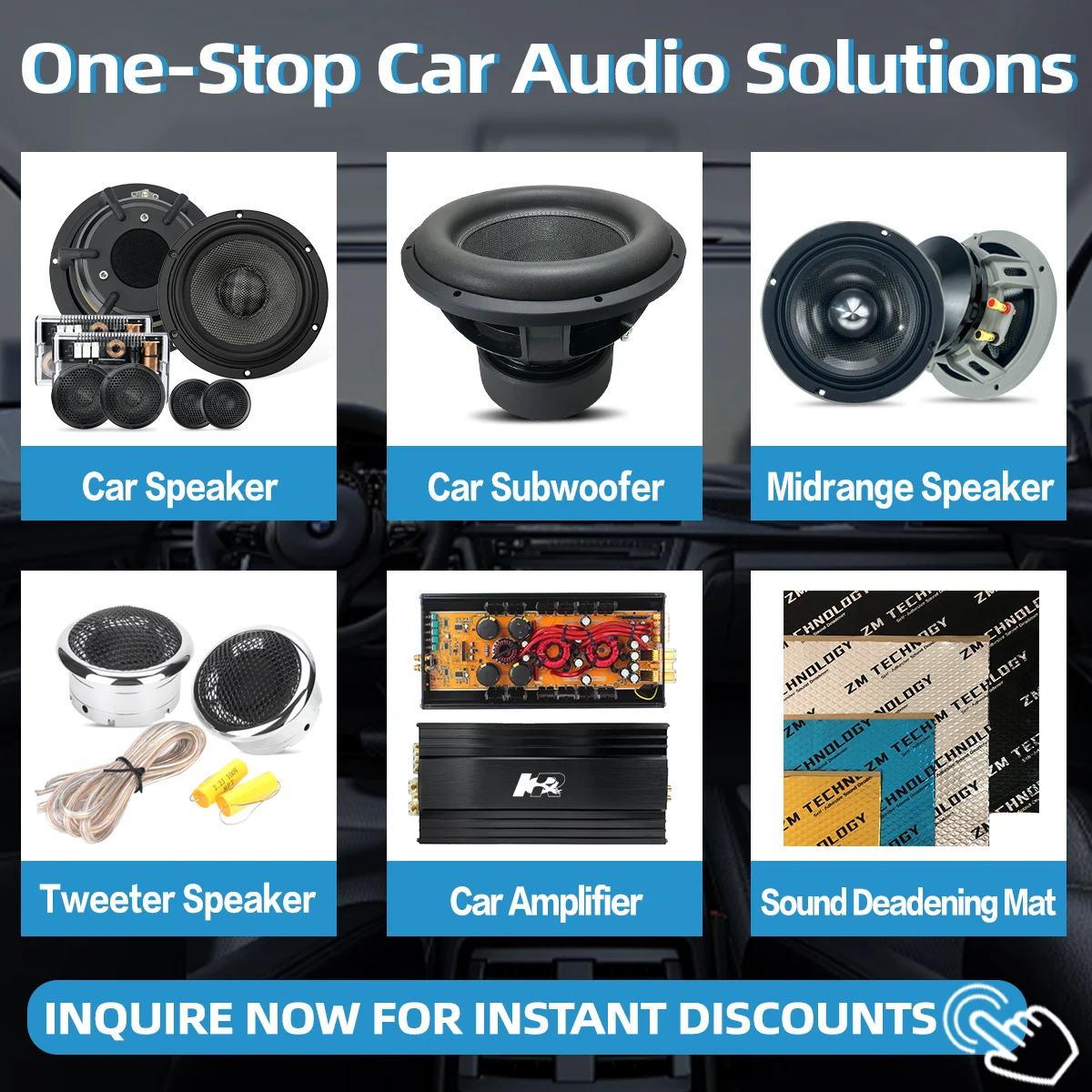 Hot Sale Dual Coil Car Subwoofer Speaker 8 Inch 1000w High Power Audio Sub Woofer Speaker 8 Inch Subwoofer Sub Woofer Car view 3