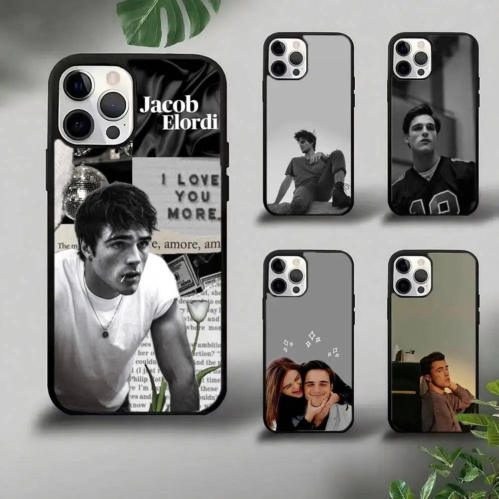 

Jacob Elordi Actor Phone Case Strong Magnetic For IPhone 16 15 14 13 Pro Max 11 12 Mini