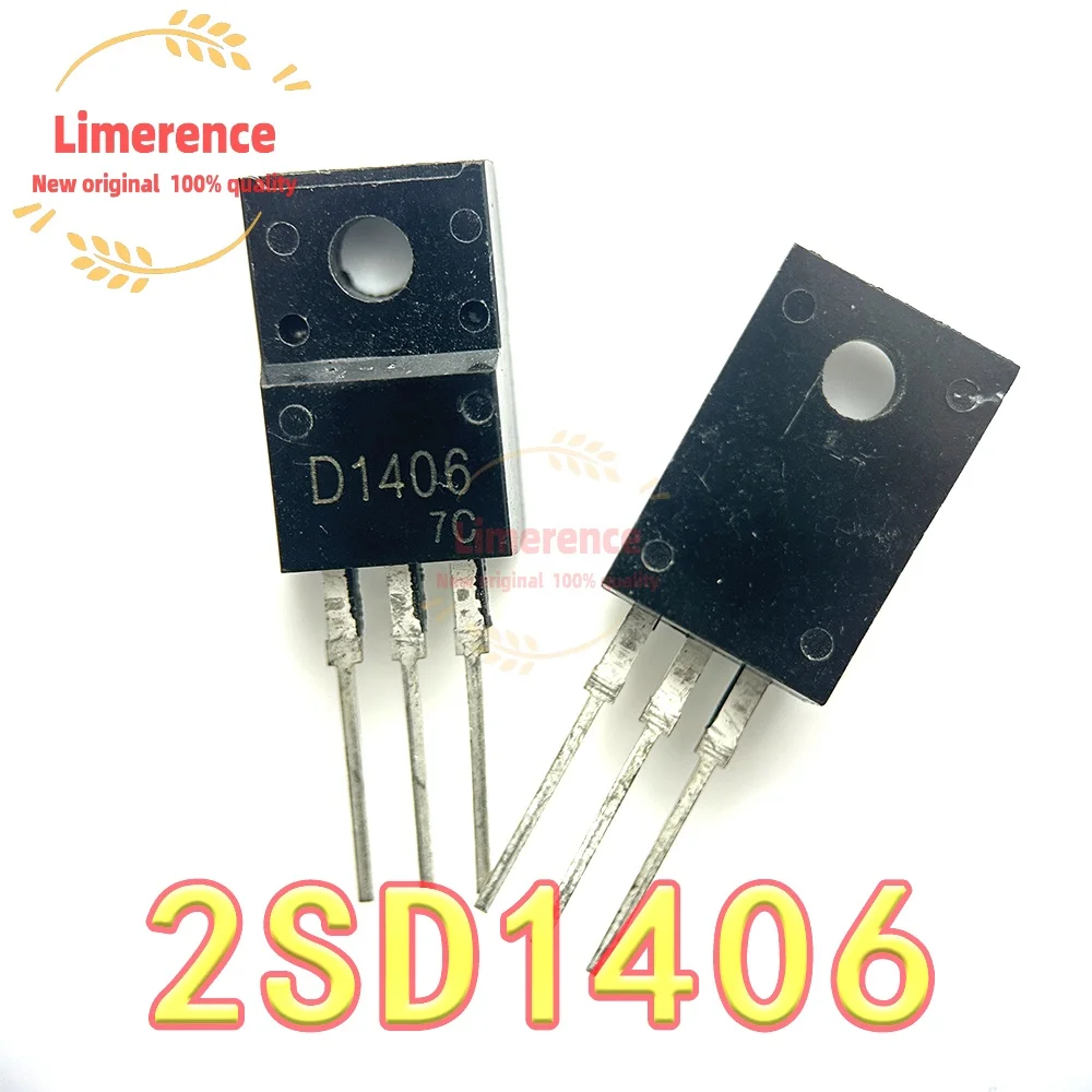 5PCS 2SB1015 2SD1406 high-power transistor B1015 D1406 PNP transistor