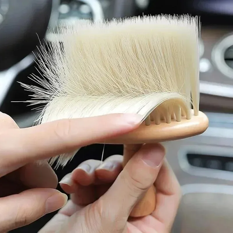 Keyboard Detail Brush Car Interior Cleaning Tool Air Conditioner Air Outlet Clean Brush Car Crevice Dust Removal Artifact Brush