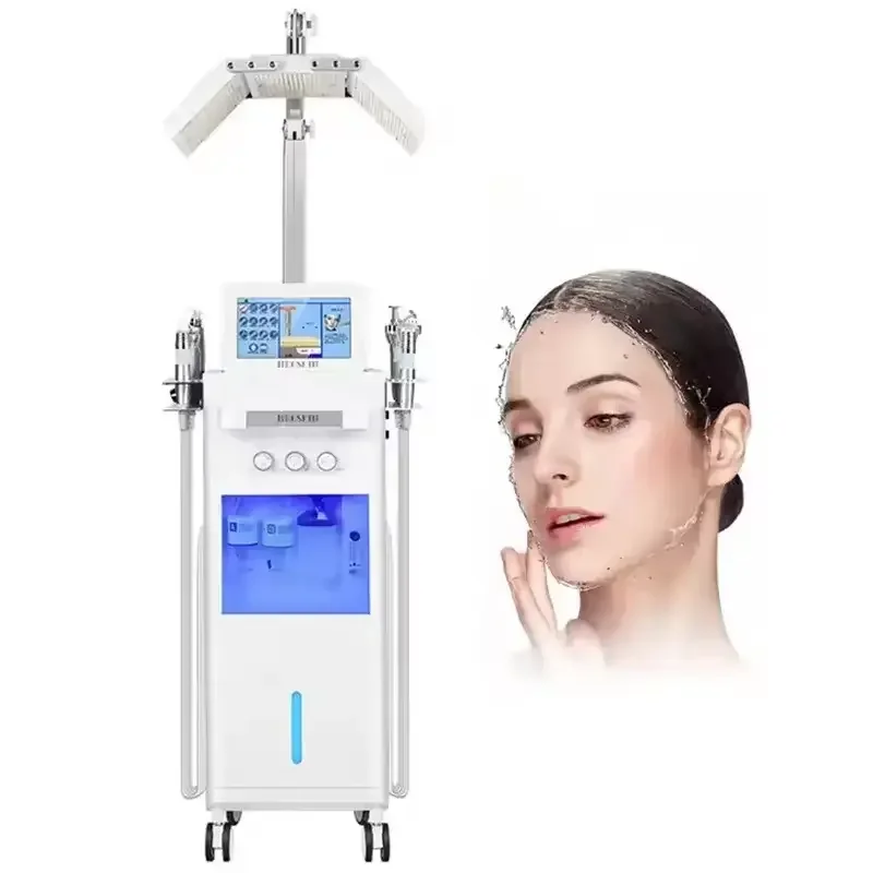2025 Hot Selling 14 In1 With Light Facial Therapy Beauty Hydro Facial Machine