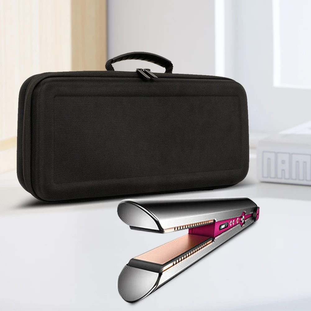 

EVA Hard Travel Case Shockproof Portable Travel Storage Bag Anti-Scratch Zipper Bags for Dyson Airstrait HT01 Hair Straightener