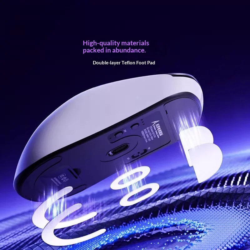AUSDOM G03V2 Pro/Ultra Mouse PAW3395 Two-mode Wireless Mouse Gaming PAM Omron Lightweight Computer Office Big Hand Gaming Mouse