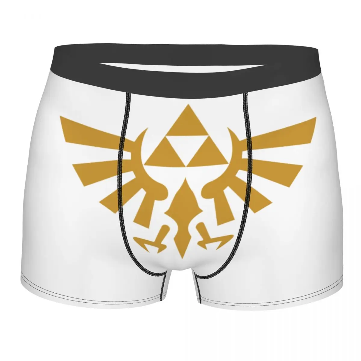 Benutzerdefinierte Hot Play Game Zeldas Legend Boxershorts für Herren, 3D-gedruckte Unterwäsche, Höschen, Slips, atmungsaktive Unterhose