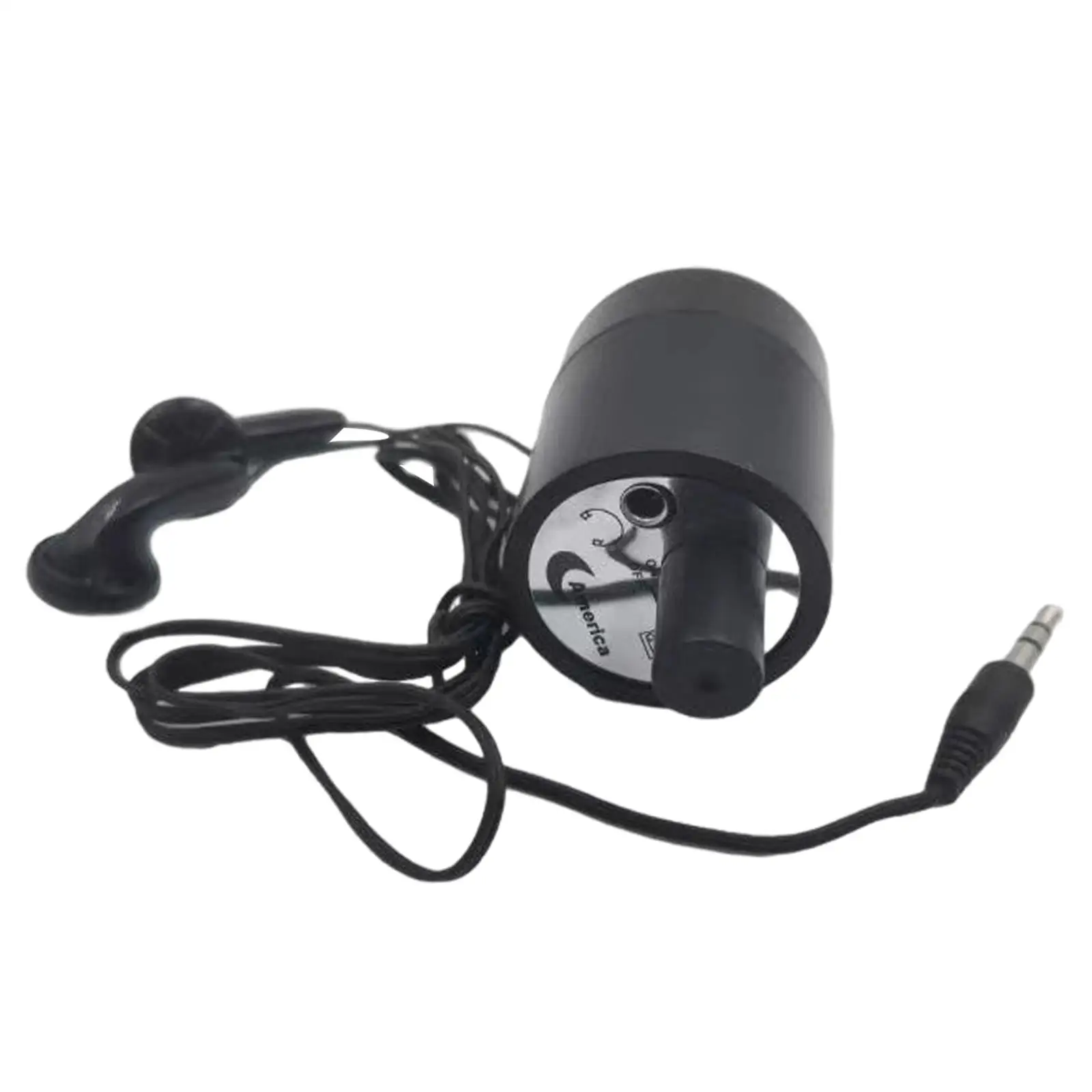 Voice Listen Detector Ear for Water Leak Oil Leak Pipe Repair Tool High Sensitivity Sound Amplifier Wall Door Window Listening