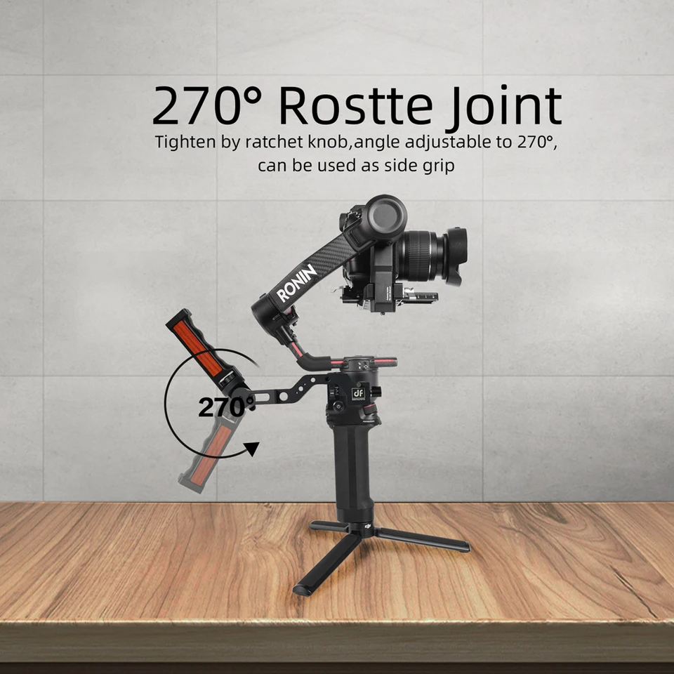 DF DIGITALFOTO Adjustable Handle Hand Grip for DJI RS2 RSC2 Ronin