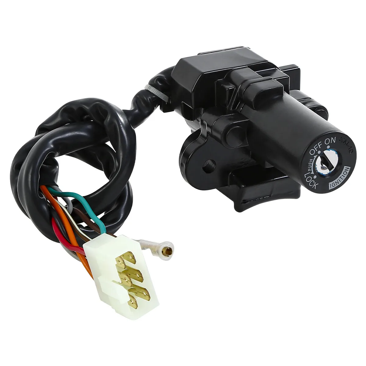 Ignition Switch Lock KEY For KAWASAKI ZX6R ZX7R ZX750 ZX9R ZX900 ZZR400 ZZR600 view 3