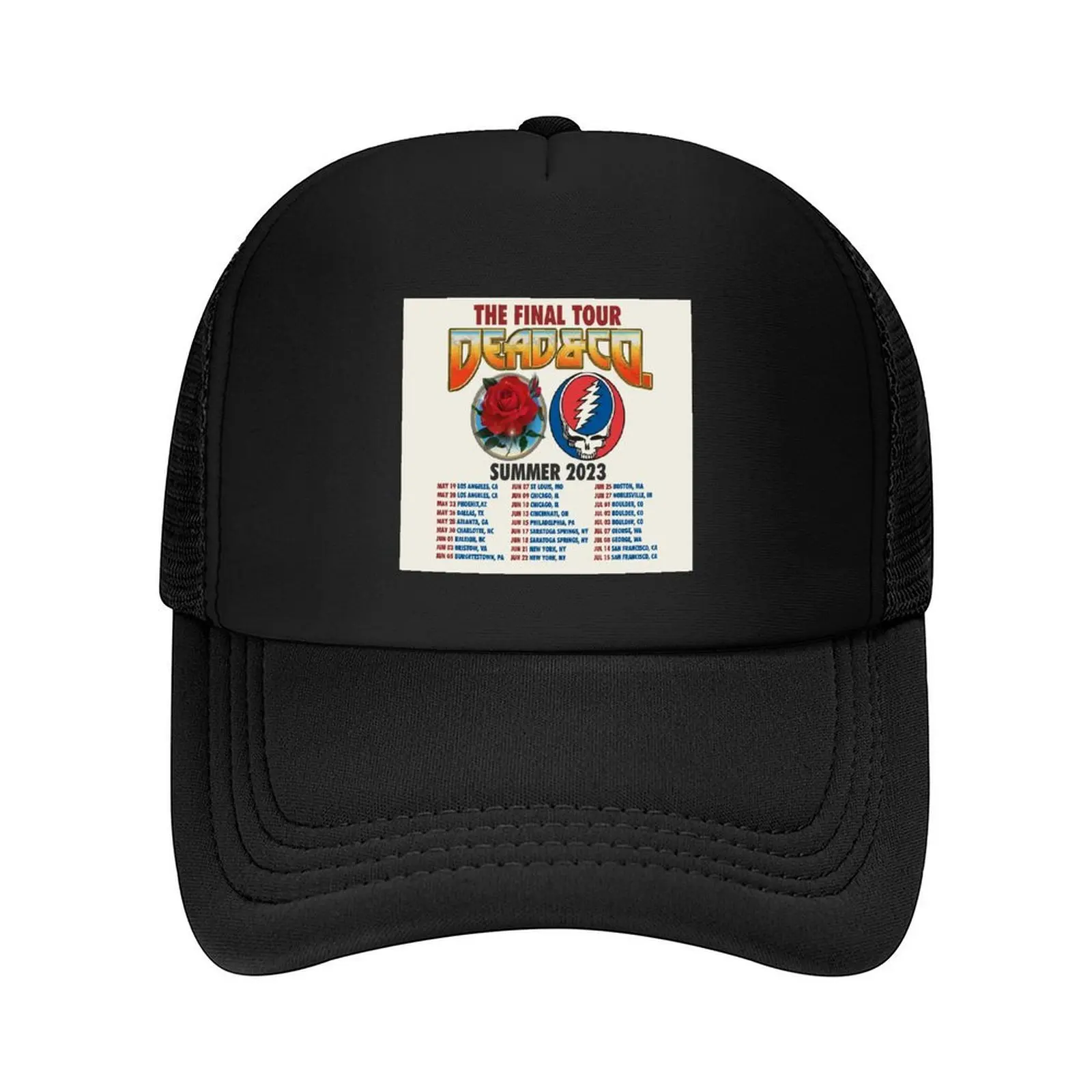 

Date of The Company and Final Tour & Summer 2023 Baseball Cap Streetwear western Hat birthday Sunscreen Luxury Woman Men's