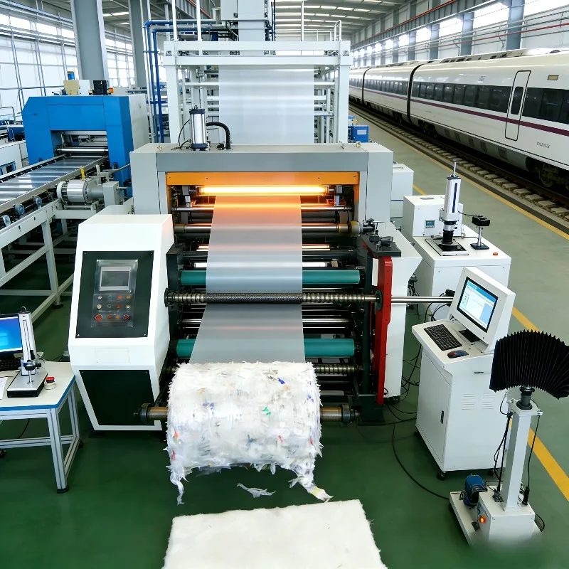 Second Hand Bopp Tape Slitting Machine Sticker Roll Cutting Slitting Rewinding Machine