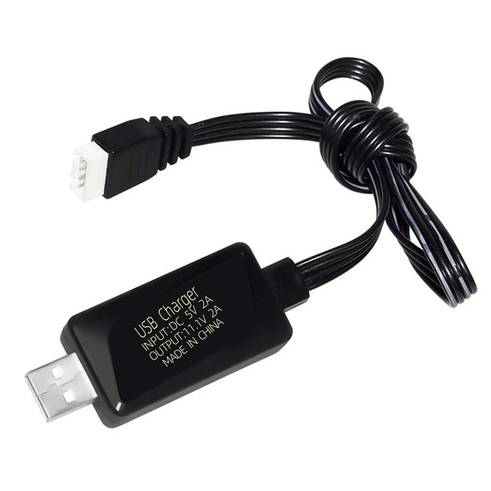 สายชาร์จเร็ว USB 2A 3S 11.1V สำหรับรถยนต์ RC โดรนรถยนต์โมเดลเรือ RC