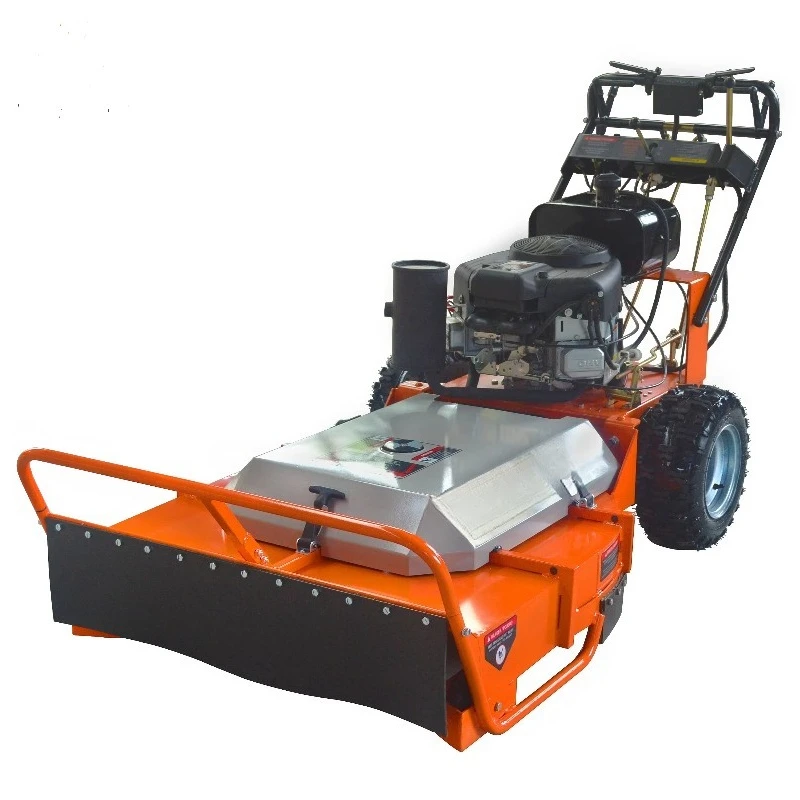 36'' Petrol Self Propelled Grass Cutting Machine Heavy Duty Bush Hog Mower With Dual Hydro and 803cc V Twin Engine