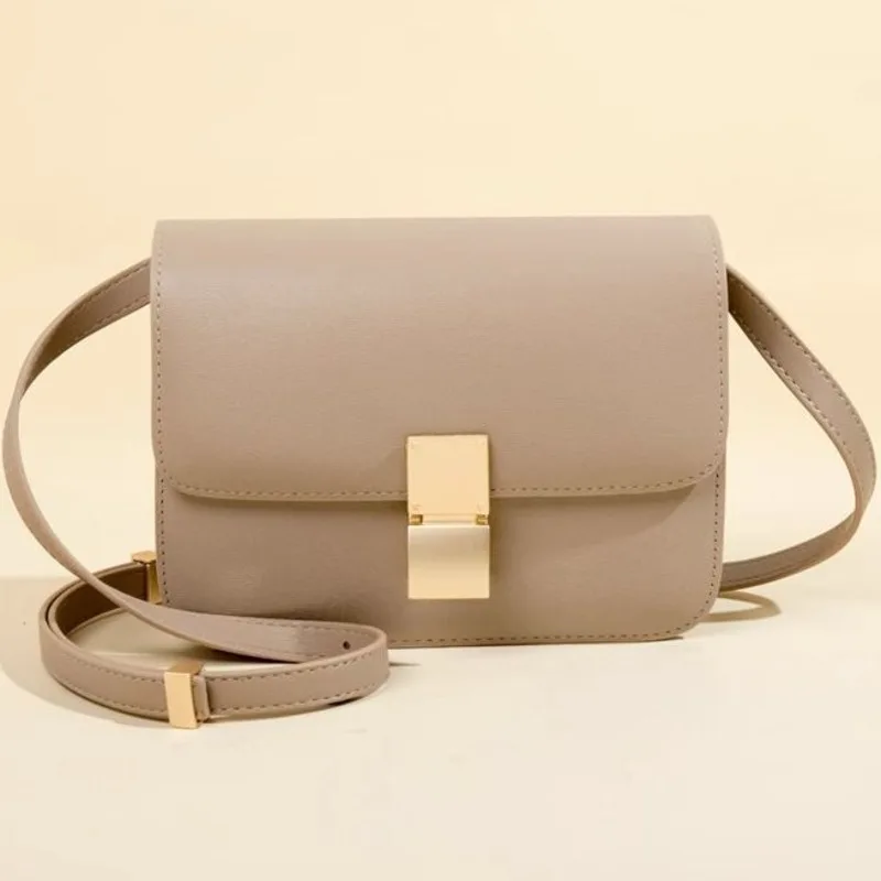 Genuine Leather Messenger Bag High-end One Shoulder Versatile Crossbody Trendy Women's Handbags For Women Quality Casual Purses