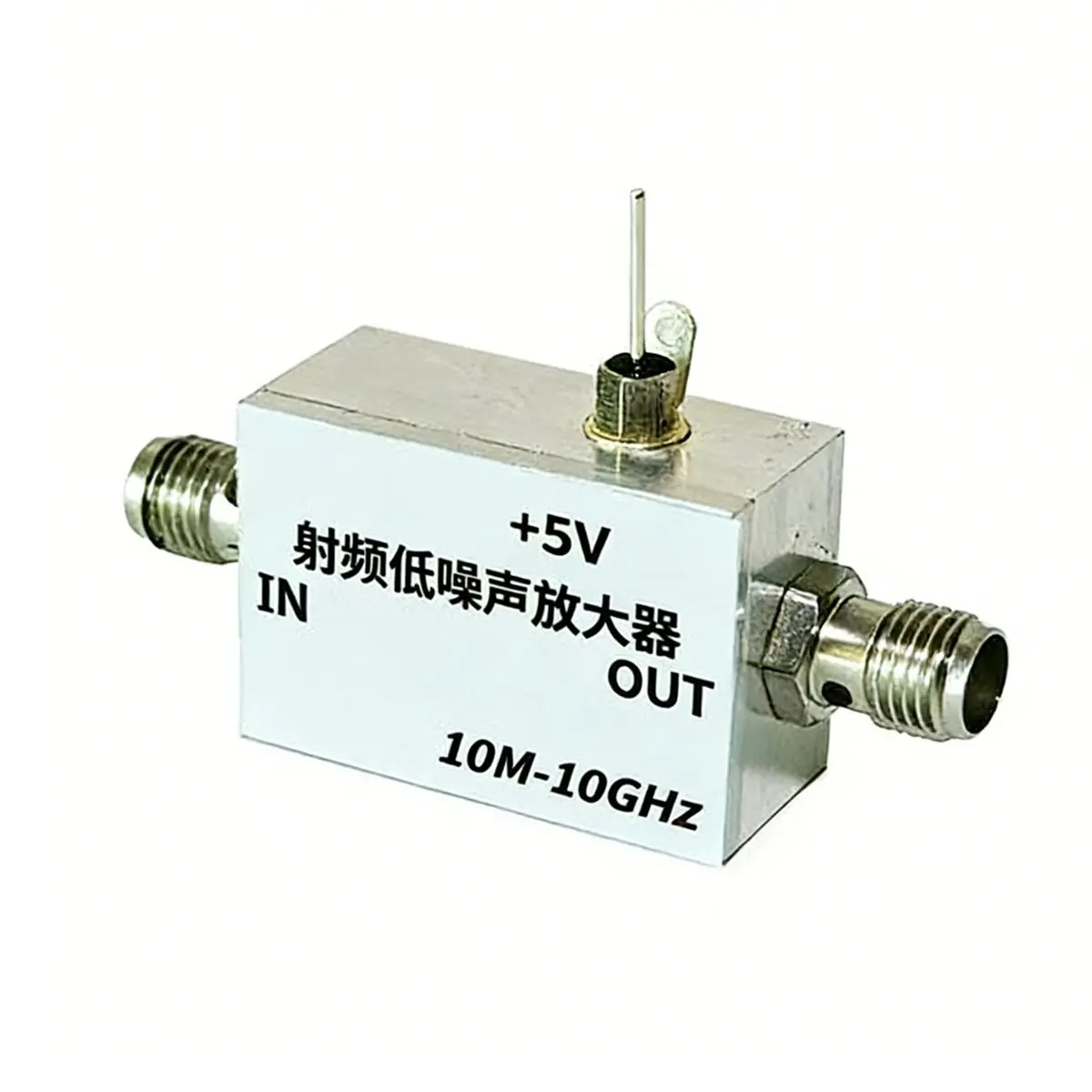 L77A 10M-10GHz Ultra-Wideband Low-Noise Amplifier 20dB Gain High Flatness Signal Amplifier Low-Noise Amplifier
