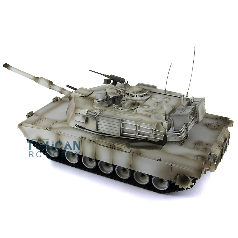 HENG LONG 1/16 FPV 7.0 Plastic Abrams 3918 RC Tank Steel Gearbox Barrel Recoil Army Toys BB Shooting Infrared Battel TH17829