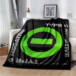 Type O Negative Blanket,Lightweight Warm Insulation Sofa Bed Office Car Knee Pads Blankets,Boy and Girl Gift,Decke