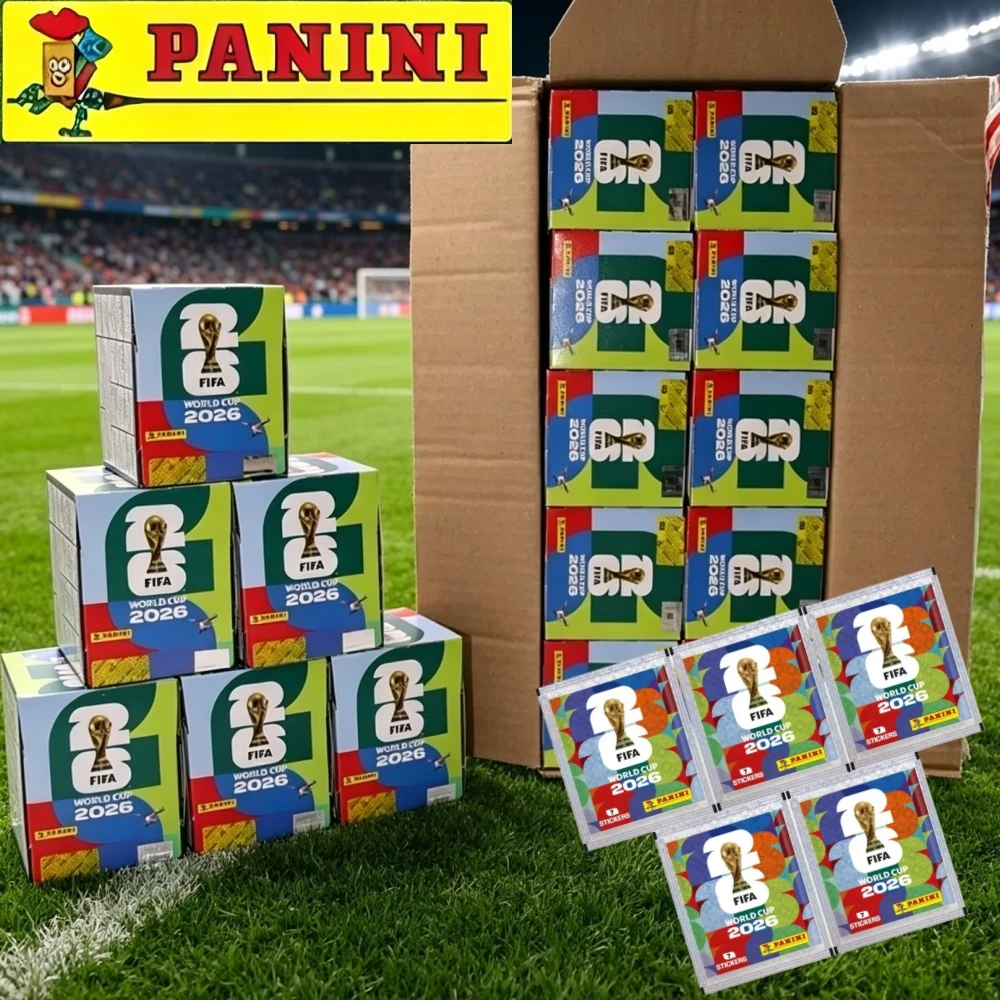 

Genuine 2026 FIFA World Cup Panini Original Stickers International Version Rare Collection Football Fan Souvenir Present